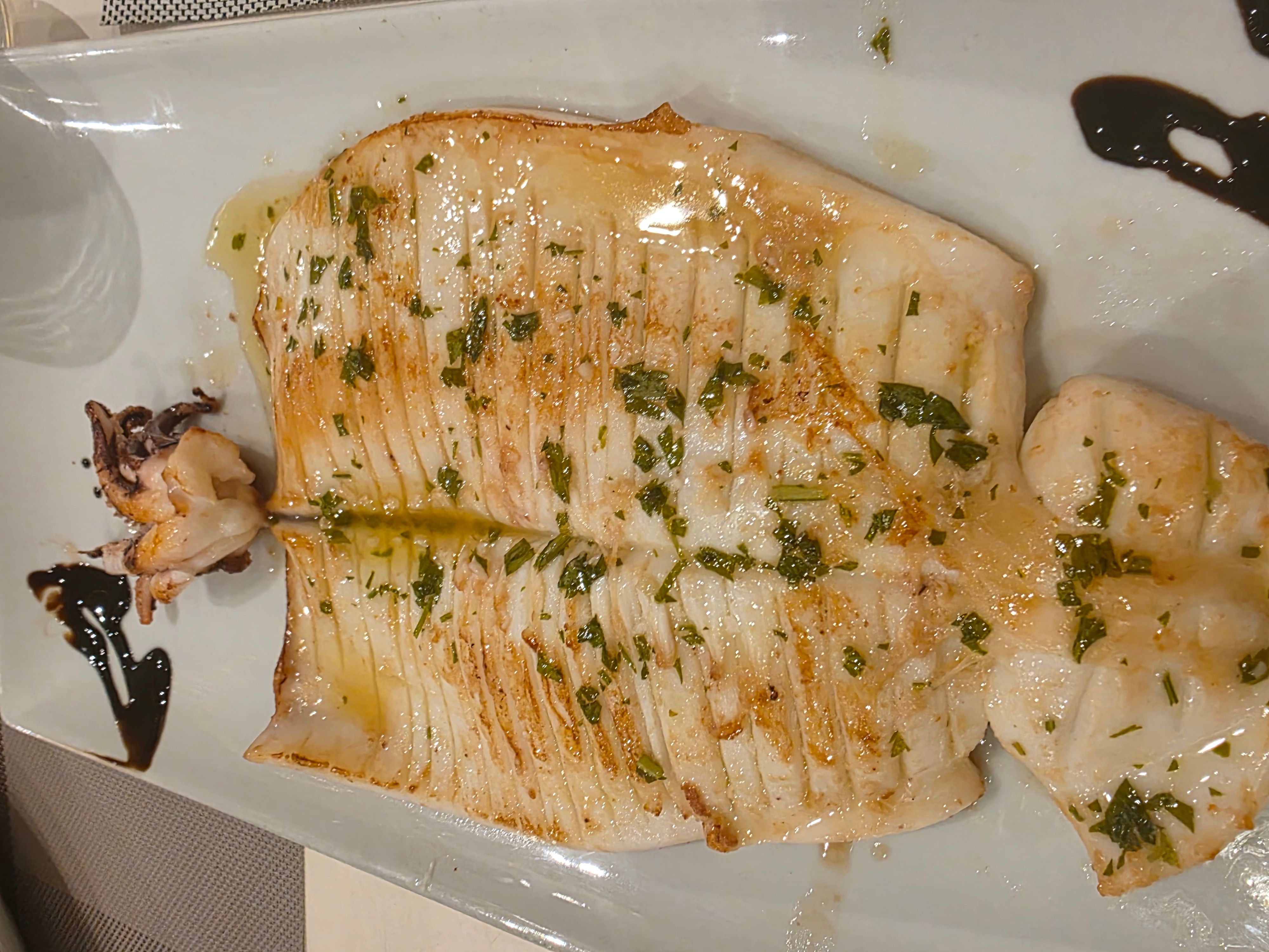 DELICIOSO Calamar Fresco De Playa 