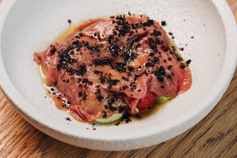 Carpaccio de Ternera Caprese