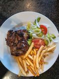 Pollo marinado al curry