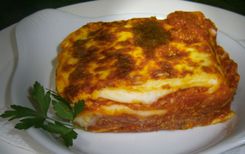 Lasaña boloñesa